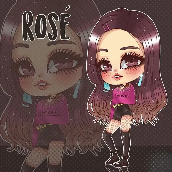 Tải ngay bộ sưu tập ảnh rose chibi dễ thương đầy màu sắc