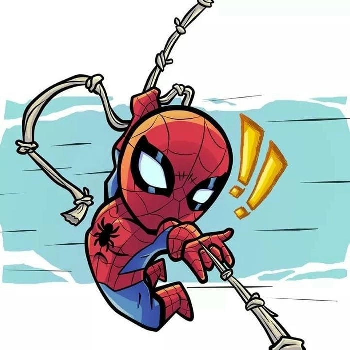 Bộ ảnh Spider Man chibi siêu dễ thương khiến fan thích mê