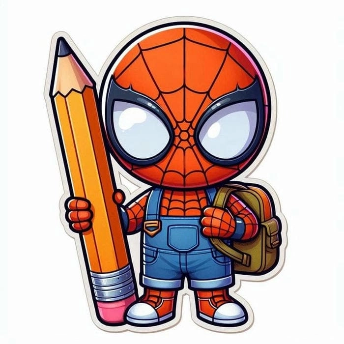 Bộ ảnh Spider Man chibi siêu dễ thương khiến fan thích mê