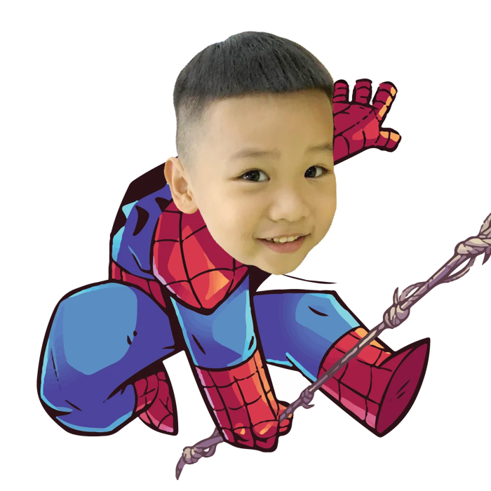 Chibi Người Nhện - Spiderman Mẫu 03