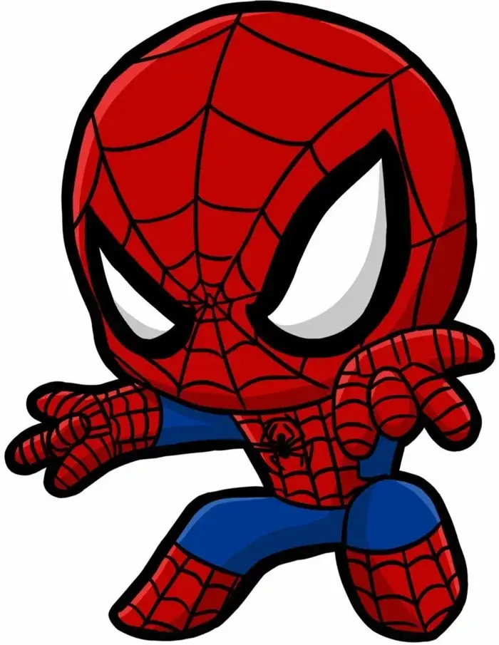Tải 100+ hình ảnh Spiderman chibi ngộ nghĩnh dễ thương