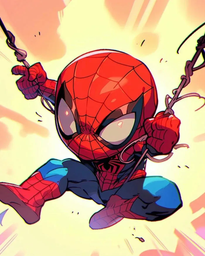 Tải trọn bộ 99+ ảnh spider man chibi cho bé cực dễ thương