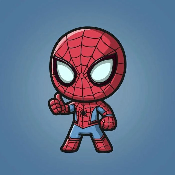Bộ ảnh Spider Man chibi siêu dễ thương khiến fan thích mê