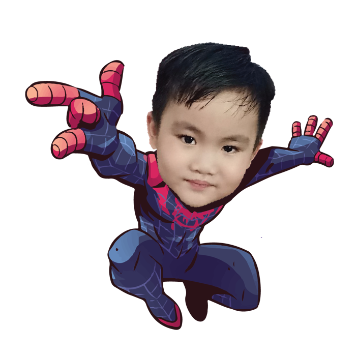 Chibi Người Nhện - Spiderman Mẫu 01