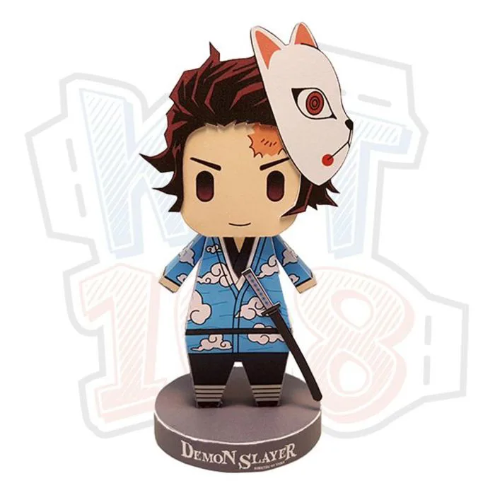 Mô hình giấy Anime Chibi Kamado Tanjiro ver 5 – Demon Slayer (Kimetsu No  Yaiba) | Lazada Việt Nam