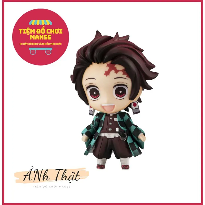 Mô hình Chibi Demon Slayer - Thanh Gươm Diệt Quỷ - Tanjiro Gyome Rengoku |  Shopee Việt Nam