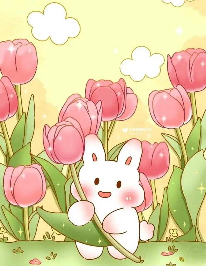 Bộ ảnh con thỏ chibi dễ thương khiến ai nhìn cũng mê