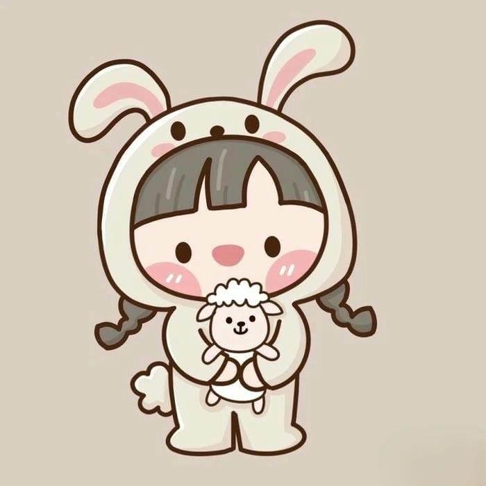 Chiêm ngưỡng bộ ảnh thỏ cute chibi dễ thương khiến ai cũng mê