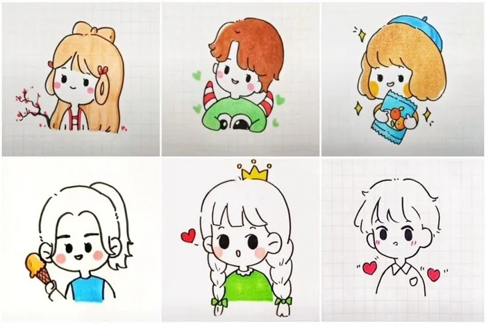 Hình chibi cute dễ vẽ: Hướng dẫn chi tiết cho người mới bắt đầu