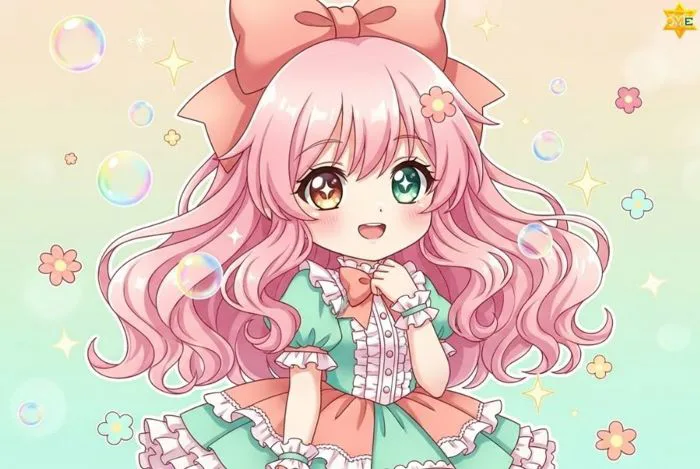 Cách Vẽ Người Anime Chibi Nữ Siêu Dễ Thương & Đơn Giản Từng Bước