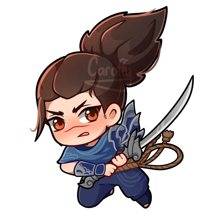 ArtStation - Chibi - Yasuo