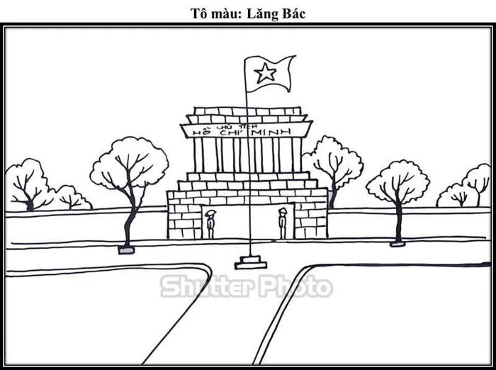 TRANH TÔ MÀU BÁC HỒ