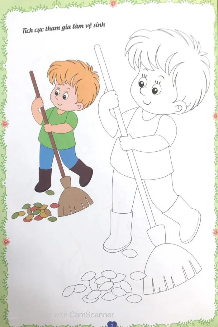Sách Tô Màu Kỹ Năng - Bé Bảo Vệ Môi Trường - FAHASA.COM