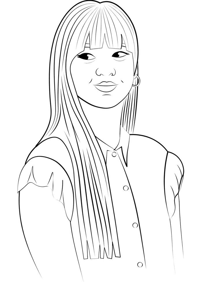 Lisa (BLACKPINK) | trang tô màu miễn phí để in