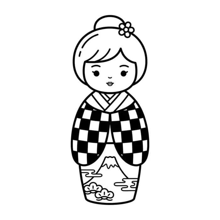 Tải Bộ Tranh Tô Màu Búp Bê Chibi, Barbie Đẹp Cho Bé