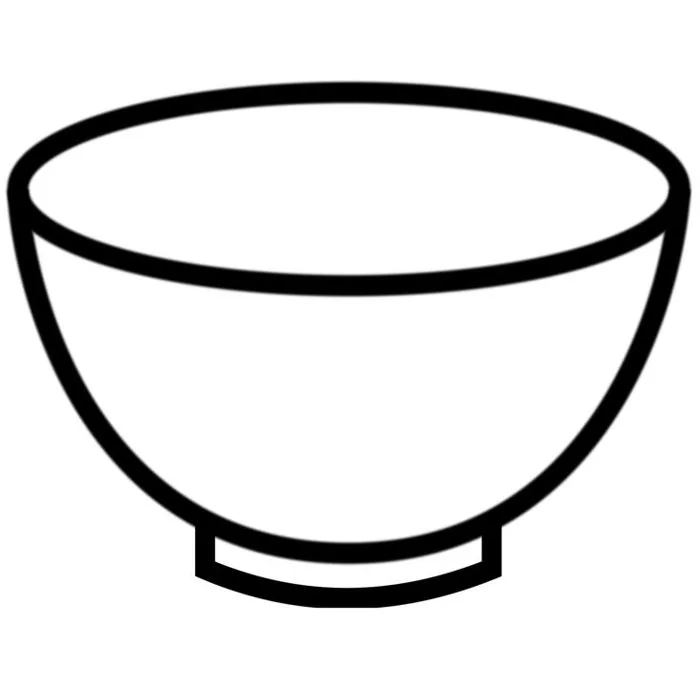 Bowl Reference Clip Art for Crafts and DIY Projects | Bowl drawing easy,  Bowl coloring page,