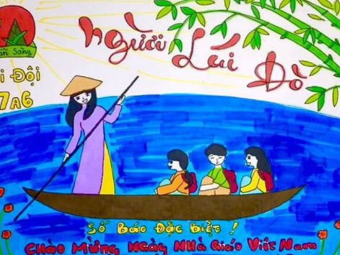 79+ Mẫu tranh vẽ 20/11 đẹp, đơn giản và ý nghĩa nhất - Artnam