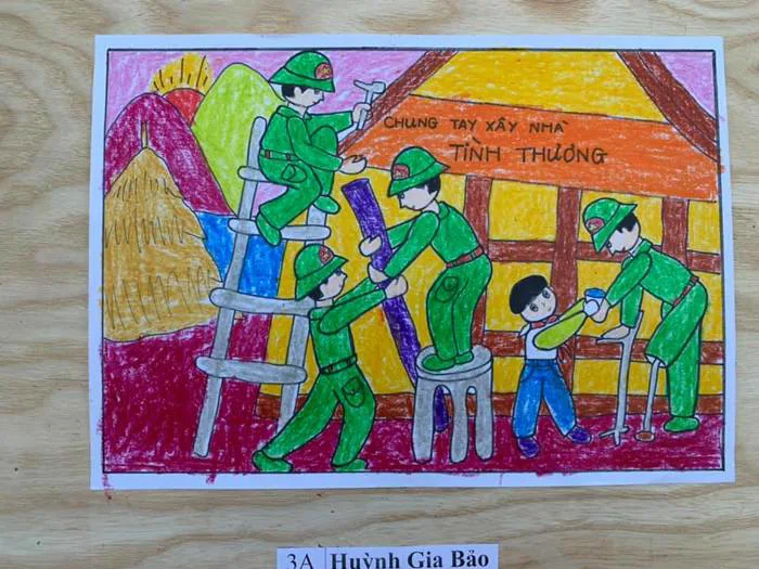 Hội thi vẽ tranh “KỶ NIỆM 75 NĂM NGÀY THÀNH LẬP QUÂN ĐỘI NHÂN DÂN VIỆT NAM ( 22-12-1944/22-12-2019)