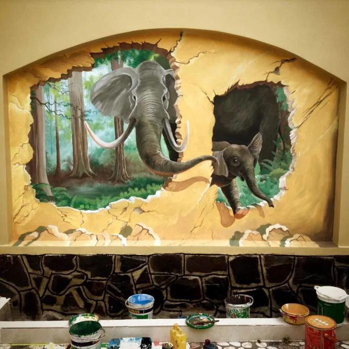 Tranh tường 3D tại Bình Dương ~ Thiết kế Thi công quán cafe rẻ đẹp Bình  Dương cũ TPHCM mới