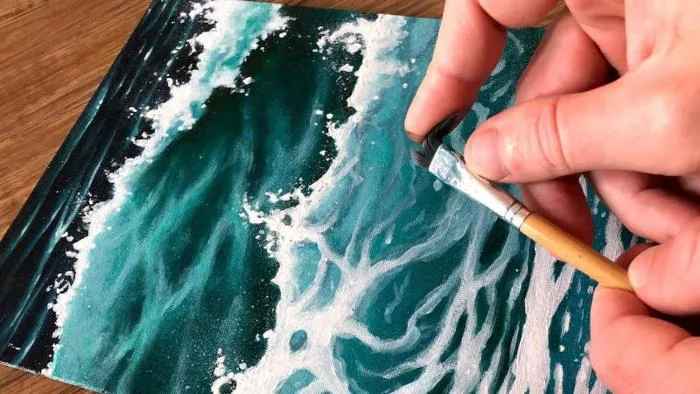 10 Kỹ thuật vẽ tranh Acrylic đơn giản cho người mới 10 Kỹ thuật vẽ tranh Acrylic đơn giản cho người mới