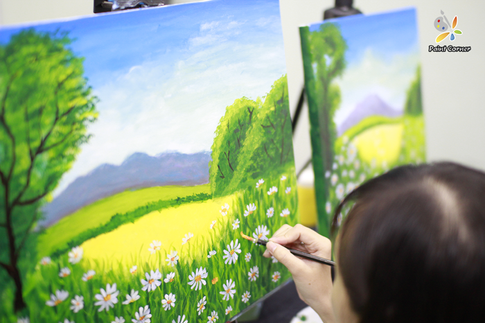 KHÓA VẼ TRANH ACRYLIC TRÊN CANVAS KHÓA VẼ TRANH ACRYLIC TRÊN CANVAS