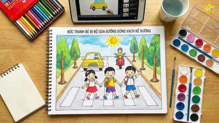 Top 10 những bức tranh về an toàn giao thông siêu đẹp