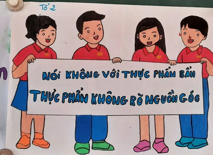 Tổng hợp tranh vẽ về vệ sinh an toàn thực phẩm ấn tượng Tổng hợp tranh vẽ về vệ sinh an toàn thực phẩm ấn tượng