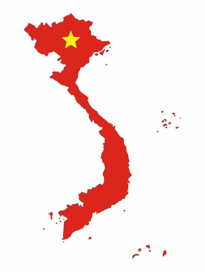 Bản đồ Việt Nam với ngôi sao và hòn đảo | Vườn quốc gia cát tiên, Hình ảnh  hòa bình, Trường sa