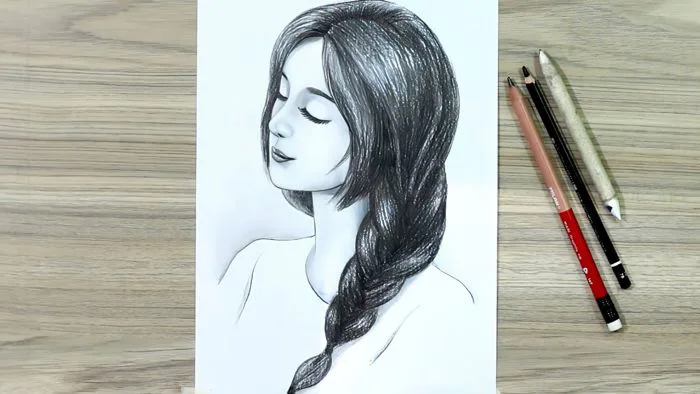 Hướng dẫn vẽ tranh chân dung cơ bản đơn giản bằng bút chì
