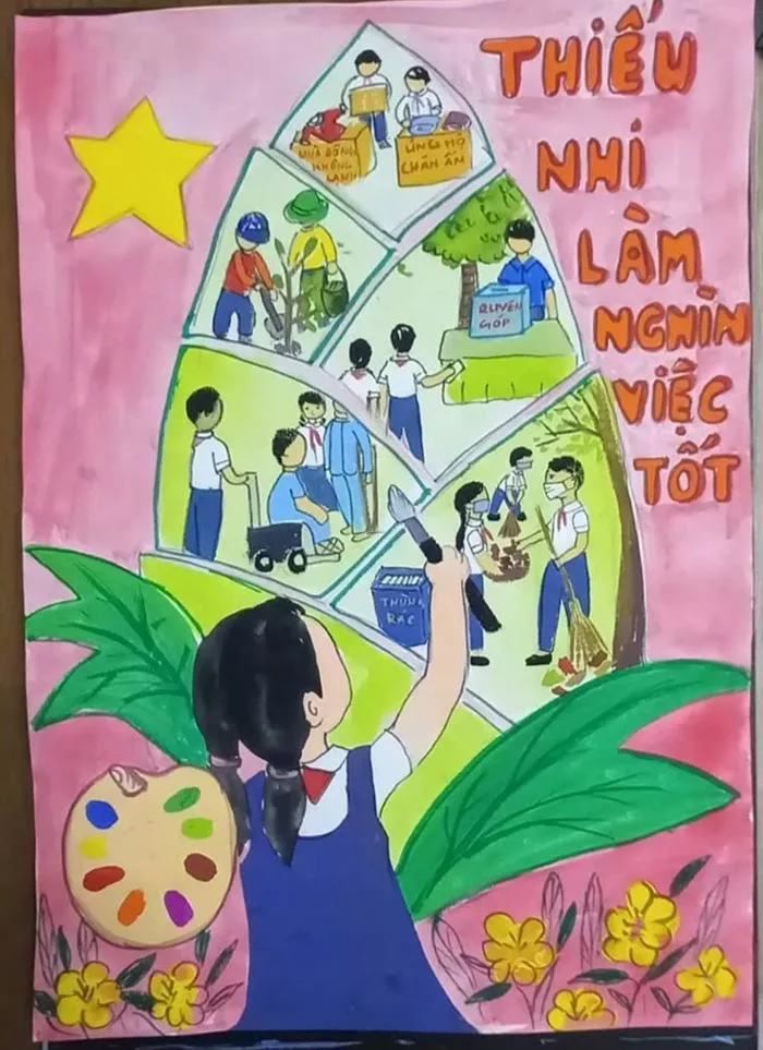 Tổng hợp mẫu tranh bảo vệ môi trường hưởng ứng Ngày Trái Đất 2025? Mẫu tranh  bảo vệ môi trường hưởng ứng Ngày Trái Đất 2025 chọn lọc, sáng tạo?