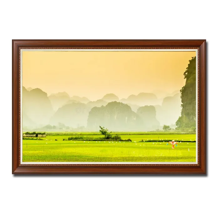 Tranh phong cảnh quê hương Ninh Bình đẹp Amia26333