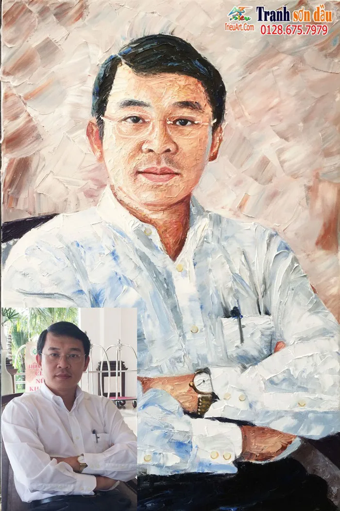 vẽ tranh chân dung đắp bay nghệ thuật theo yêu cầu - Tranh sơn dầu đẹp vẽ tranh chân dung đắp bay nghệ thuật theo yêu cầu - Tranh sơn dầu đẹp