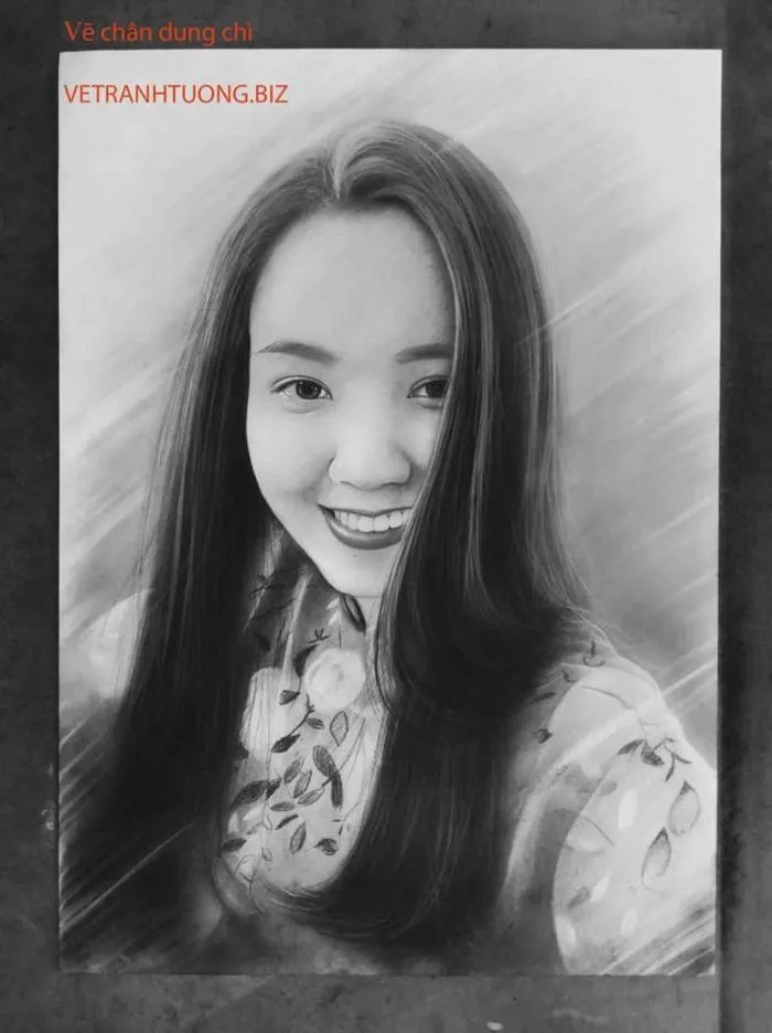 Vẽ chân dung chì theo ảnh - Món quà độc đáo và ý nghĩa Vẽ chân dung chì theo ảnh - Món quà độc đáo và ý nghĩa