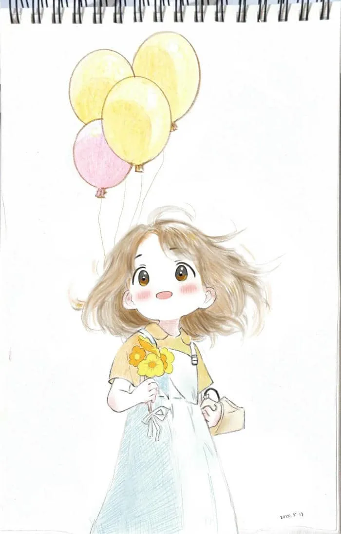 Tuyển tập 780+ tranh chibi đơn giản siêu cute, đáng yêu