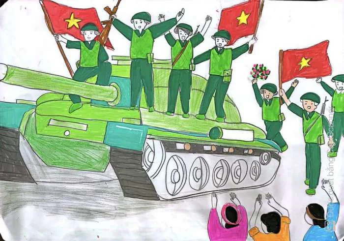 Vẽ tranh của thiếu niên, nhi đồng về Chiến thắng Điện Biên Phủ và hình ảnh Điện Biên Phủ hôm nay” Vẽ tranh của thiếu niên, nhi đồng về Chiến thắng Điện Biên Phủ và hình ảnh Điện Biên Phủ hôm nay”