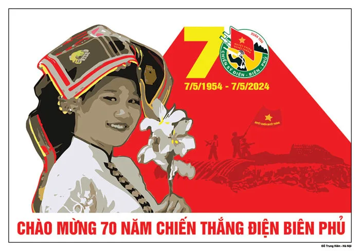 Ấn tượng về Chiến thắng Điện Biên Phủ qua những bức tranh cổ động Ấn tượng về Chiến thắng Điện Biên Phủ qua những bức tranh cổ động