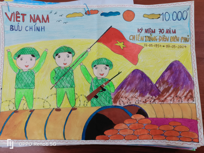 HỌC SINH LỚP 2B THAM GIA CUỘC THI: “VẼ TRANH CỦA THIẾU NIÊN, NHI ĐỒNG VỀ CHIẾN THẮNG ĐIỆN BIÊN PHỦ ... HỌC SINH LỚP 2B THAM GIA CUỘC THI: “VẼ TRANH CỦA THIẾU NIÊN, NHI ĐỒNG VỀ CHIẾN THẮNG ĐIỆN BIÊN PHỦ ...