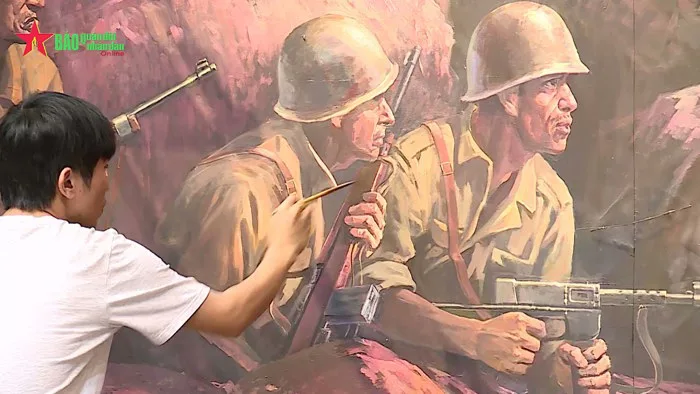 Introduction to the Panoramic Painting 'Điện Biên Phủ Campaign' Introduction to the Panoramic Painting 'Điện Biên Phủ Campaign'
