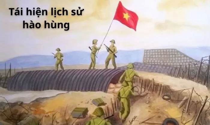 Vẽ tranh chiến thắng Điện Biên Phủ trên không đơn giản 2026 Vẽ tranh chiến thắng Điện Biên Phủ trên không đơn giản 2026