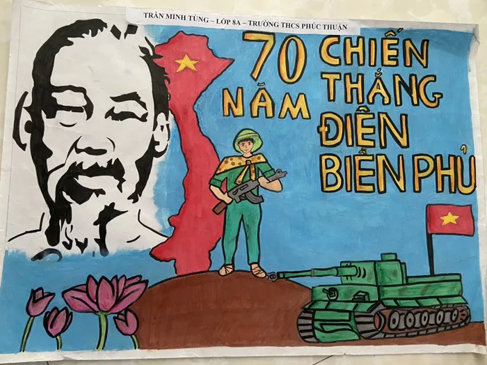 CUỘC THI VẼ TRANH VỀ CHIẾN THẮNG ĐIỆN BIÊN PHỦ CUỘC THI VẼ TRANH VỀ CHIẾN THẮNG ĐIỆN BIÊN PHỦ