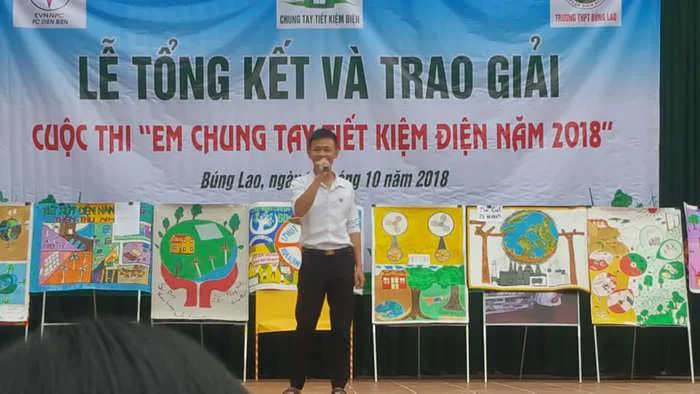 Thi vẽ tranh tuyển truyền Chung tay tiết kiệm điện, năm 2018
