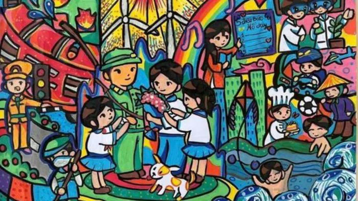 Cách vẽ tranh đề tài em yêu Tổ quốc Việt Nam, gợi ý 50+ bức tranh đẹp Cách vẽ tranh đề tài em yêu Tổ quốc Việt Nam, gợi ý 50+ bức tranh đẹp