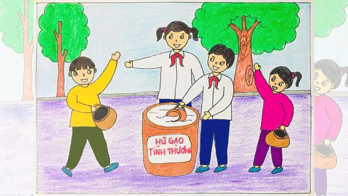 Vẽ tranh Thiếu nhi Việt Nam mừng đại hội Đoàn | Vẽ tranh yêu thương con người (P7) Vẽ tranh Thiếu nhi Việt Nam mừng đại hội Đoàn | Vẽ tranh yêu thương con người (P7)