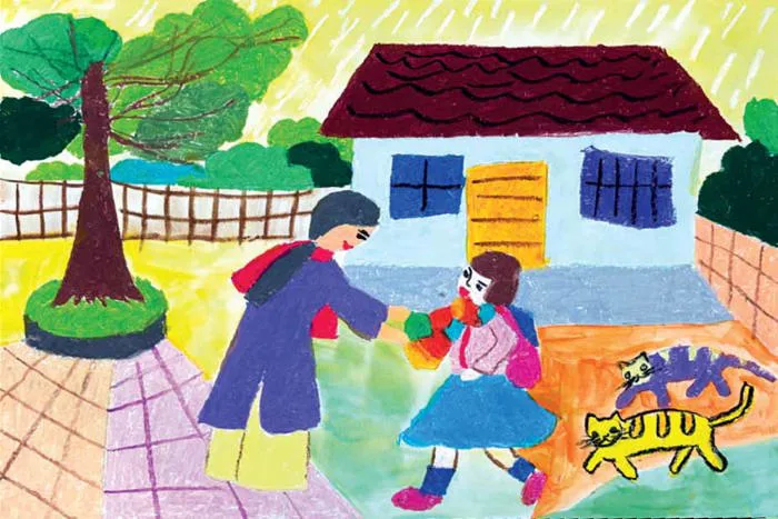 Khoe tài nét vẽ: Người em yêu quý Khoe tài nét vẽ: Người em yêu quý