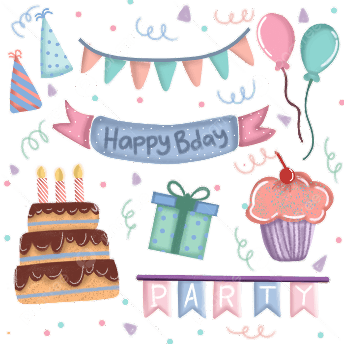 Hình ảnh Bộ Tranh Vẽ Nguệch Ngoạc Chúc Mừng Sinh Nhật Với Màu Pastel Dễ  Thương PNG , Clipart Sinh Nhật, Clipart Hạnh Phúc, Clipart Vẽ Nguệch Ngoạc  PNG và Vector với