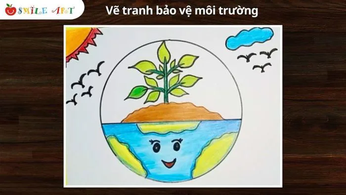 Tranh cổ động | Vẽ tranh trồng nhiều cây xanh bảo vệ môi trường | vì môi trường tương lai #smileart Tranh cổ động | Vẽ tranh trồng nhiều cây xanh bảo vệ môi trường | vì môi trường tương lai #smileart