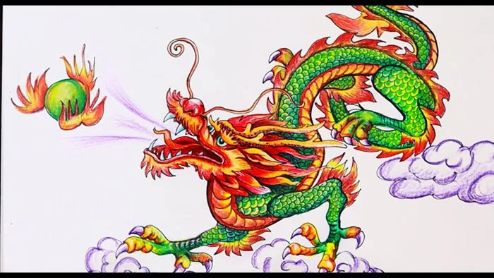 Vẽ con RỒNG phun lửa - How to Drawing a Dragon l NC Plan Vẽ con RỒNG phun lửa - How to Drawing a Dragon l NC Plan