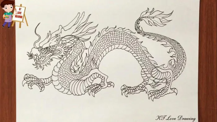 Vẽ con Rồng / Vẽ rồng / How to Drawing a Dragon Vẽ con Rồng / Vẽ rồng / How to Drawing a Dragon