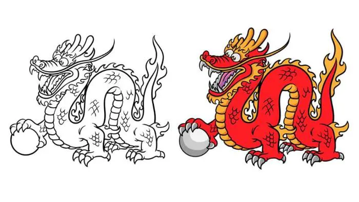 Vẽ rồng: Hướng dẫn từng bước cho người mới bắt đầu Vẽ rồng: Hướng dẫn từng bước cho người mới bắt đầu