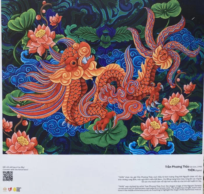 Triển lãm “Vẽ con rồng”: Sáng tạo hình tượng rồng dưới góc nhìn của những họa sĩ trẻ Triển lãm “Vẽ con rồng”: Sáng tạo hình tượng rồng dưới góc nhìn của những họa sĩ trẻ